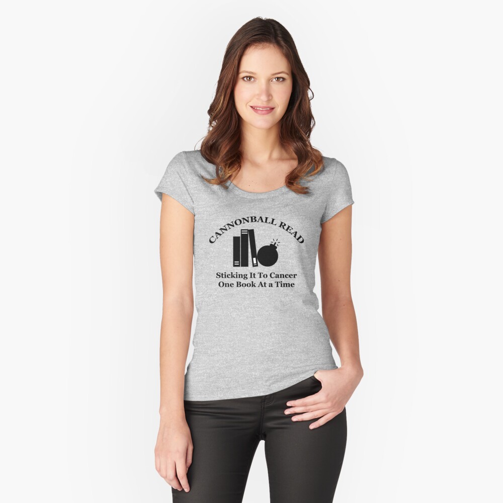 Item preview, Fitted Scoop T-Shirt designed and sold by cannonballread.