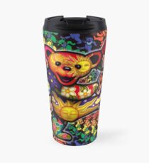 3d grateful dead dancing bears Travel Mug