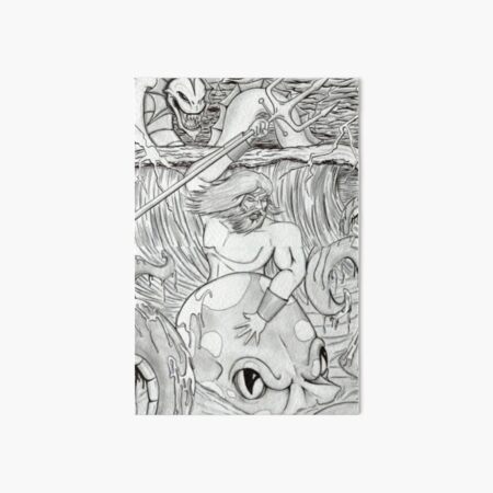 Posideon Art Board Print