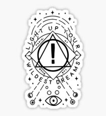 Erhelle deine wildesten Träume | Hohe Hoffnungen | P! ATD Sticker