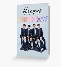 Happy Birthday BTS Greeting Card