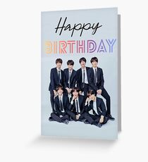Kpop Greeting Cards | Redbubble