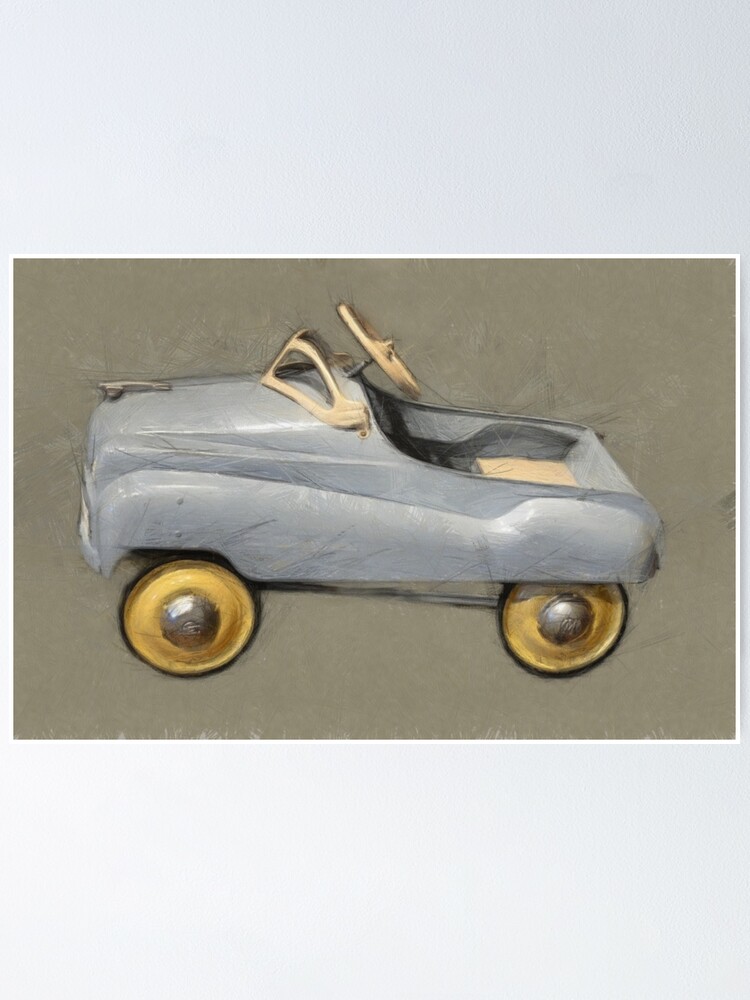 small pedal car