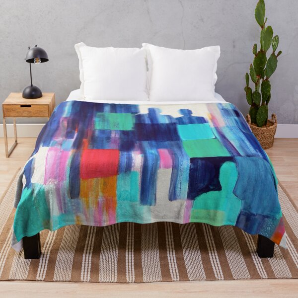 Item preview, abstract people painting designed and sold by Carolynne.