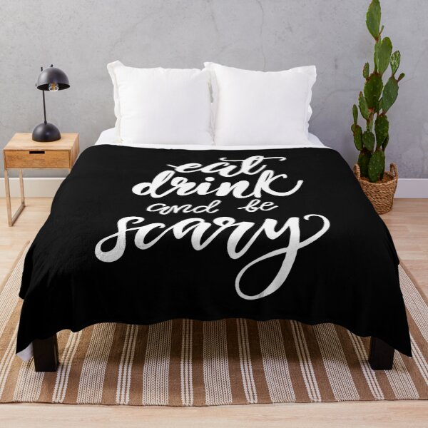 Item preview, Eat Drink and Be Scary - Funny Halloween designed and sold by overstyle.