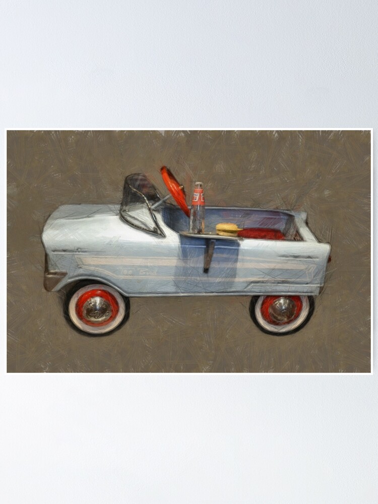 small pedal car