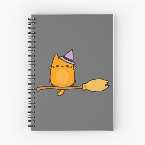 Item preview, Cat bat on broomstick designed and sold by peppermintpopuk.
