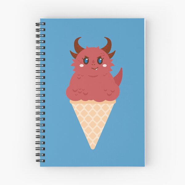 Item preview, Ice Cream Dragon Red designed and sold by Veronika Schmidt.