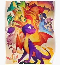 Spyro The Dragon Poster