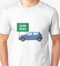 Good News! It's James May's Dacia Sandero Design Unisex T-Shirt