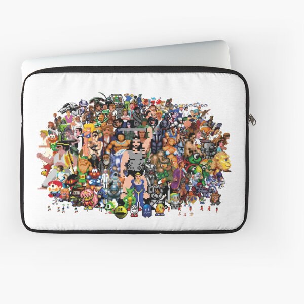 Amiga Game Characters Laptop Sleeve
