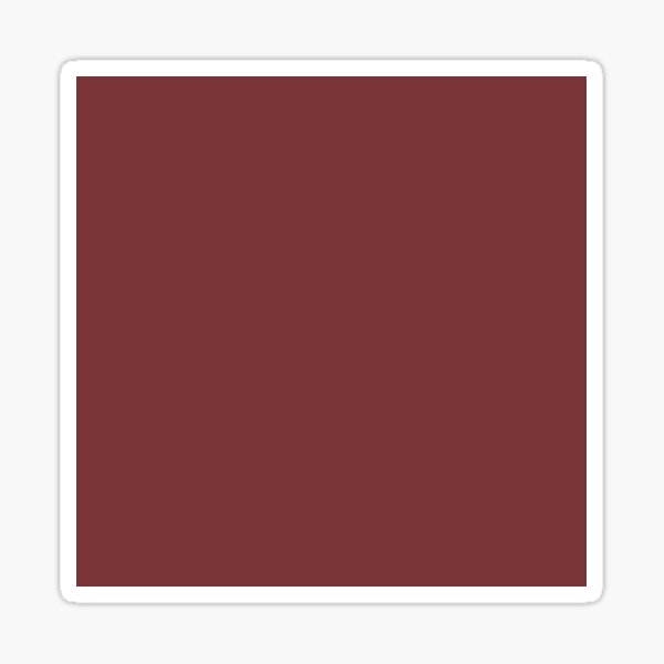 "Red Pear Pantone fashion color trend autumn fall" Sticker by fuzzyfox