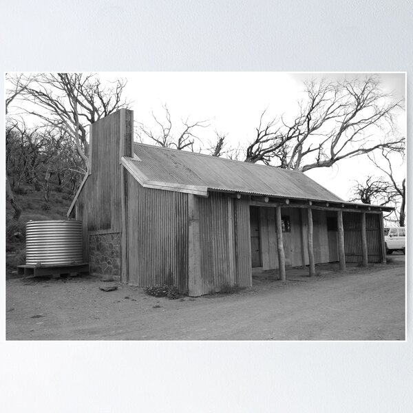 Item preview, The Bluff Hut, N.E. Victoria, Australia designed and sold by MissyD.