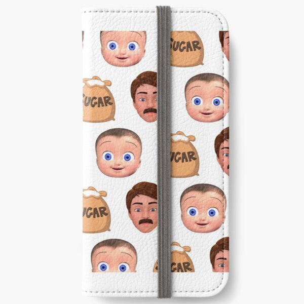 Eating sugar iPhone Wallet