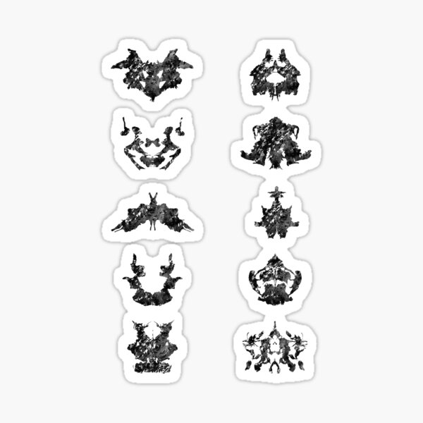 Item preview, Collection of Rorschach inkblot tests designed and sold by Liededrom..