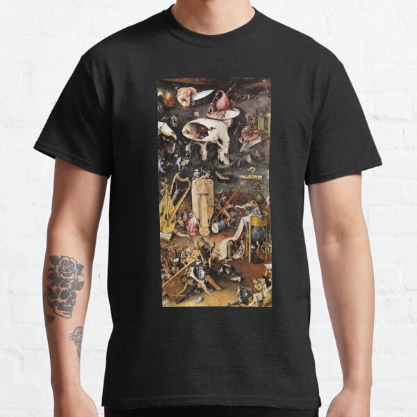 Hieronymus Bosch. The Garden Of Earthly Delights. (detail). Classic T-Shirt