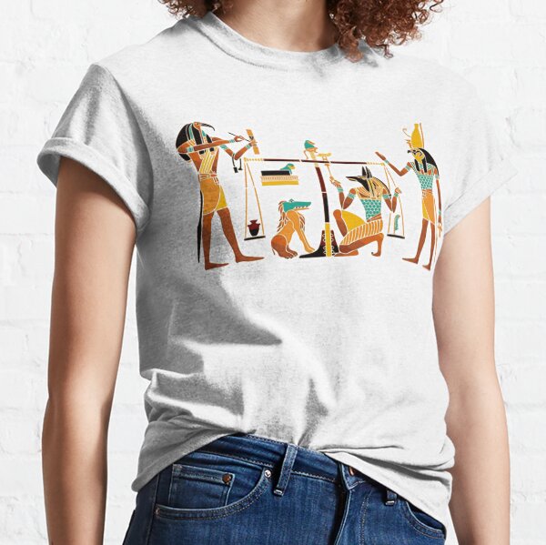 WEIGHING THE SOUL. Egyptians. Egyptian. Classic T-Shirt