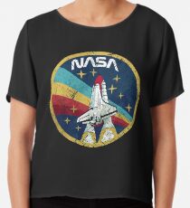 Nasa Vintage Colors V01 Chiffon Top