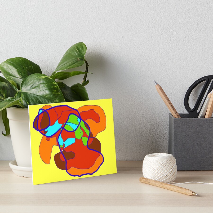 Item preview, Art Board Print designed and sold by pracha.