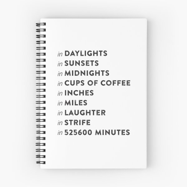 Item preview, Rent: In Daylights, In Sunsets, In 525600 Minutes designed and sold by shminoa.