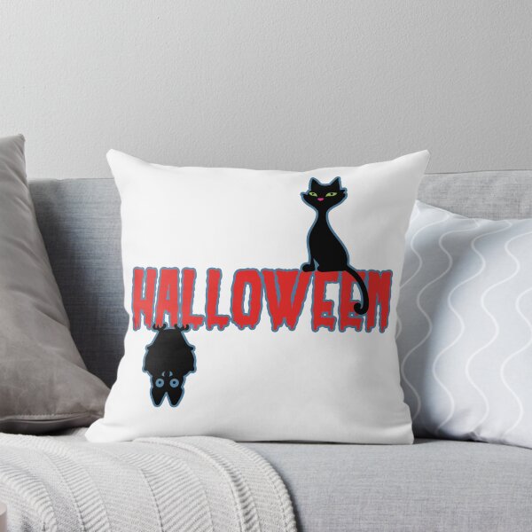 Item preview, Halloween Fledärmaus Black Cat T-Shirt designed and sold by Dubbra.