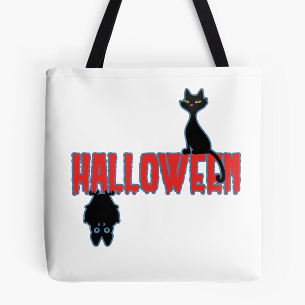 Item preview, Halloween Fledärmaus Black Cat T-Shirt designed and sold by Dubbra.