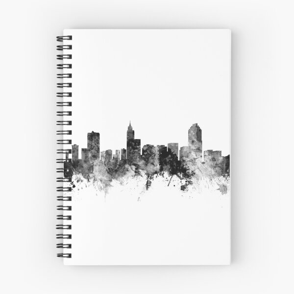 Item preview, Raleigh North Carolina Skyline designed and sold by ArtPrints.