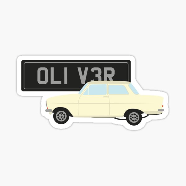 Richard Hammond Oliver Opel Kadett Sticker