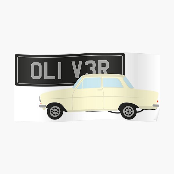 Richard Hammond Oliver Opel Kadett Poster