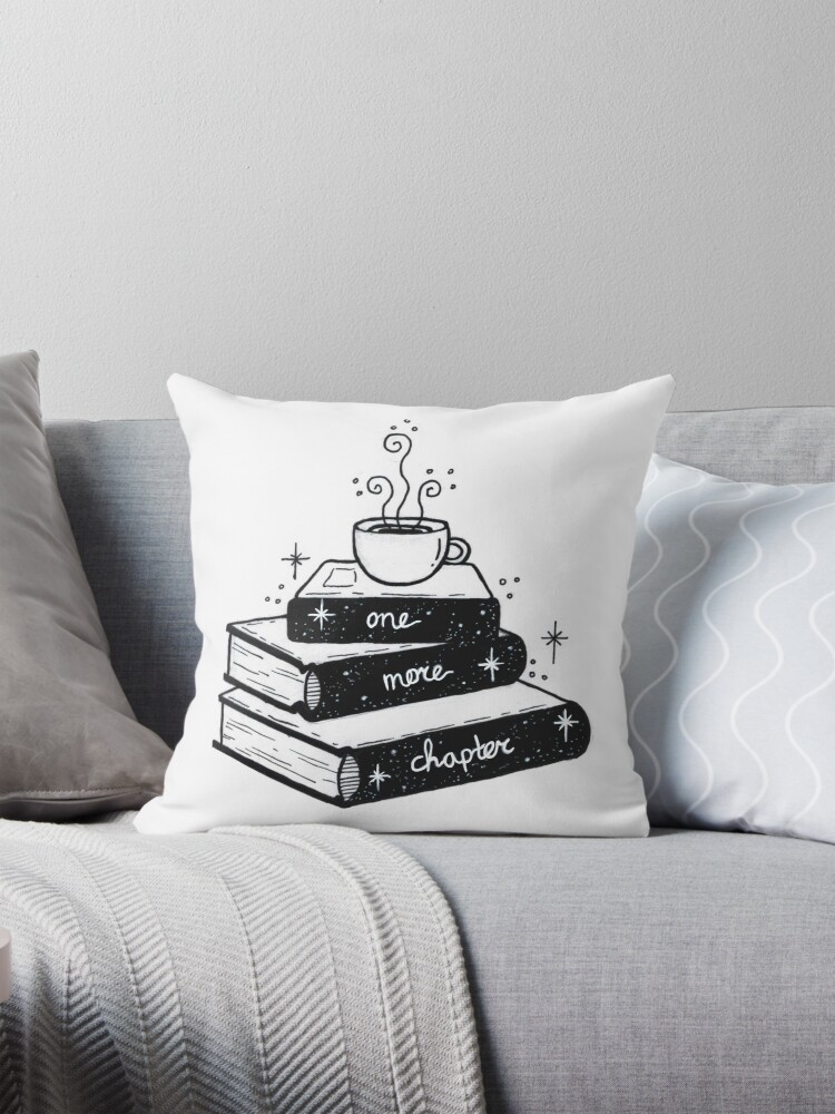 Thumbnail 1 of 4, Pillow, One More Chapter designed and sold by dimyana.