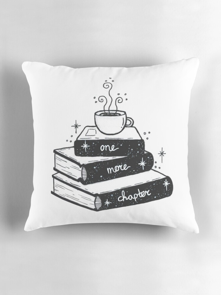 Thumbnail 3 of 4, Pillow, One More Chapter designed and sold by dimyana.