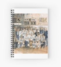 1978/2018 Waves Volley Ball Team Beats UCLA Spiral Notebook