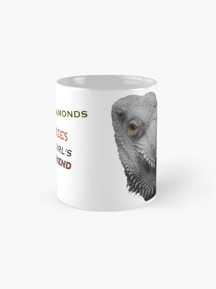 Alternate view of Forget Diamonds - Beardies Are A Girls Best Friend Mug