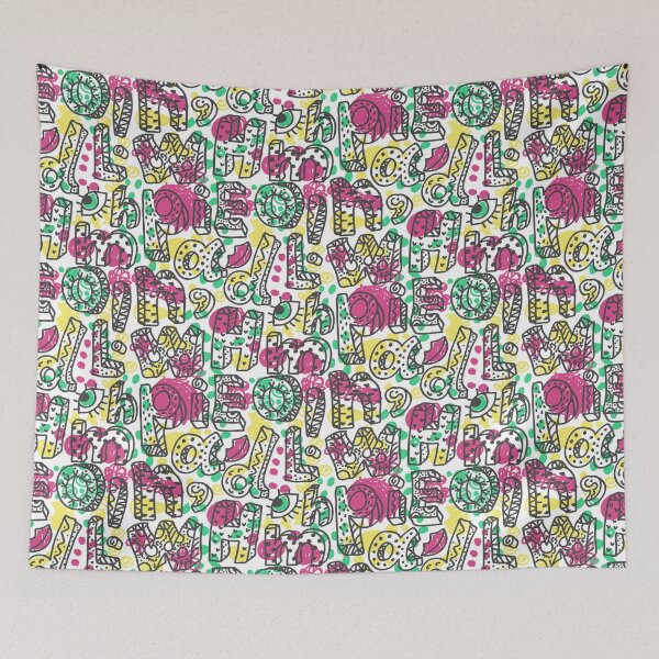 Item preview, Letters super print designed and sold by Olizabet.