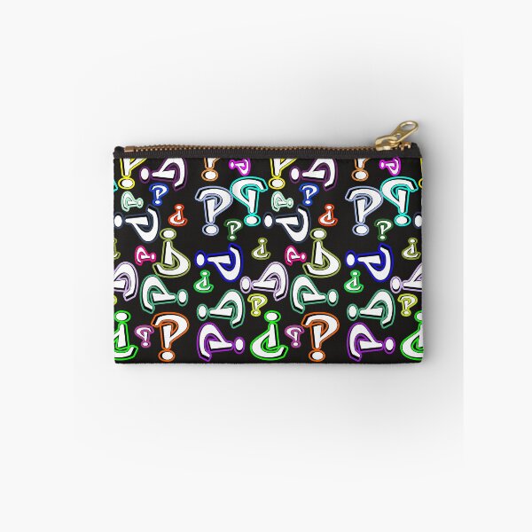 Item preview, INTERROBANG COLOURFUL RAINBOW SCATTER PATTERN THE QUESTION PLUS EXCLAMATION EQUALS  designed and sold by Iskybibblle.