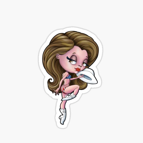 Myra Babe Silhouette Sticker