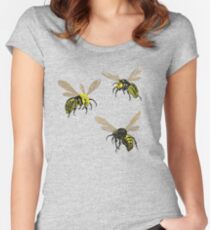 Hornets. Women's Fitted Scoop T-Shirt