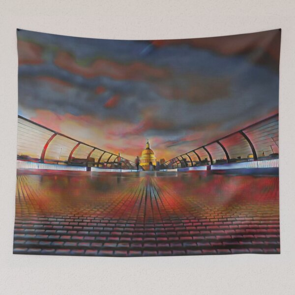 Item preview, Millennium Bridge and St. Paul's Cathedral designed and sold by philosophizer.