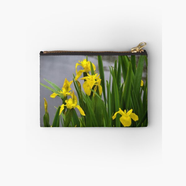 Item preview, Find The Damselfly among the Yellow Irises.. designed and sold by lynn carter.