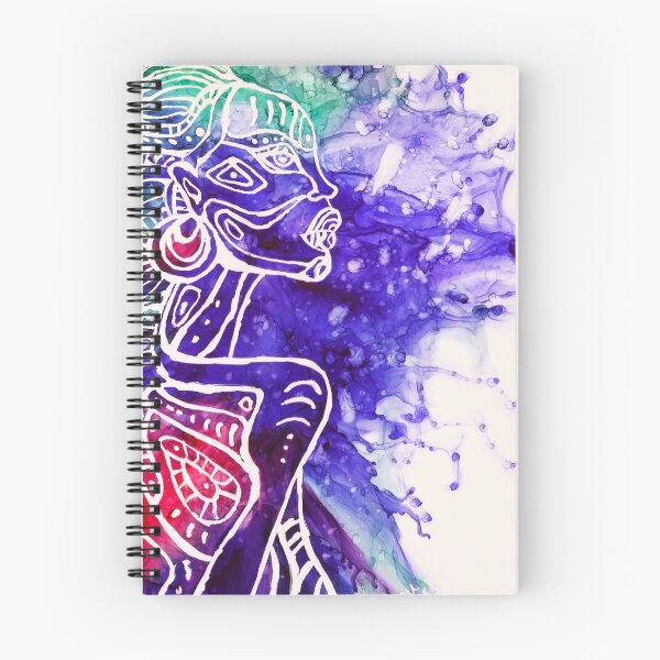 Item preview, Silueta de mujer en splash de azul designed and sold by Chantal Misplon.