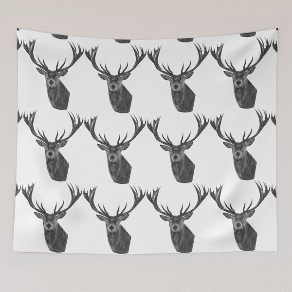 Item preview, Magnificent Red Stags head designed and sold by Dalyndigital Photography.