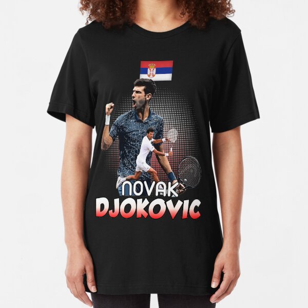 Tennis Novak DjokoVic Us Tshirt Slim Fit T-Shirt