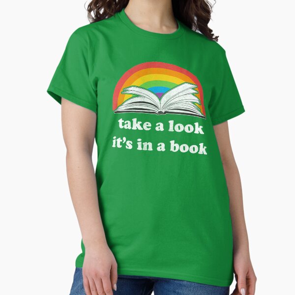 Item preview, Take a look, its in a book - Retro inspired Reading Rainbow designed and sold by KellyDesignCo.