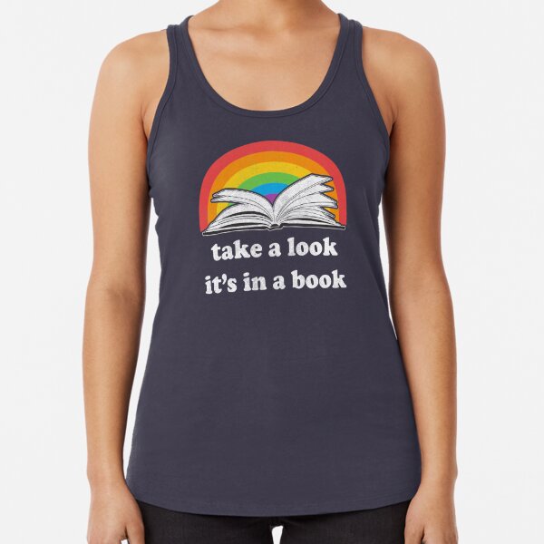 Women's Support Your Local Library Racerback Tank Top – Bookaholic