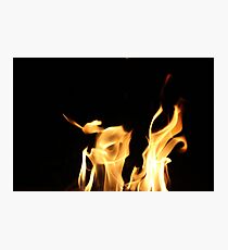 Fire Photographic Print