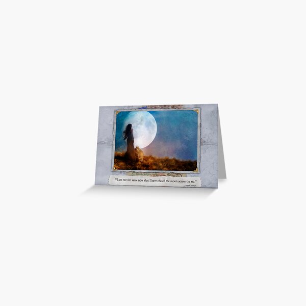 The Dream Traveler - May card Greeting Card