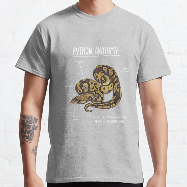 Python anatomy Classic T-Shirt