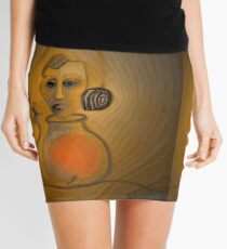 Genie Out Of The Bottle: Eve, Painted Mini Skirt
