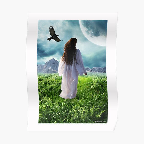 Walking To The Moon Poster