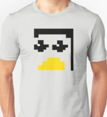 LINUX TUX PENGUIN PIXEL FACE Unisex T-Shirt